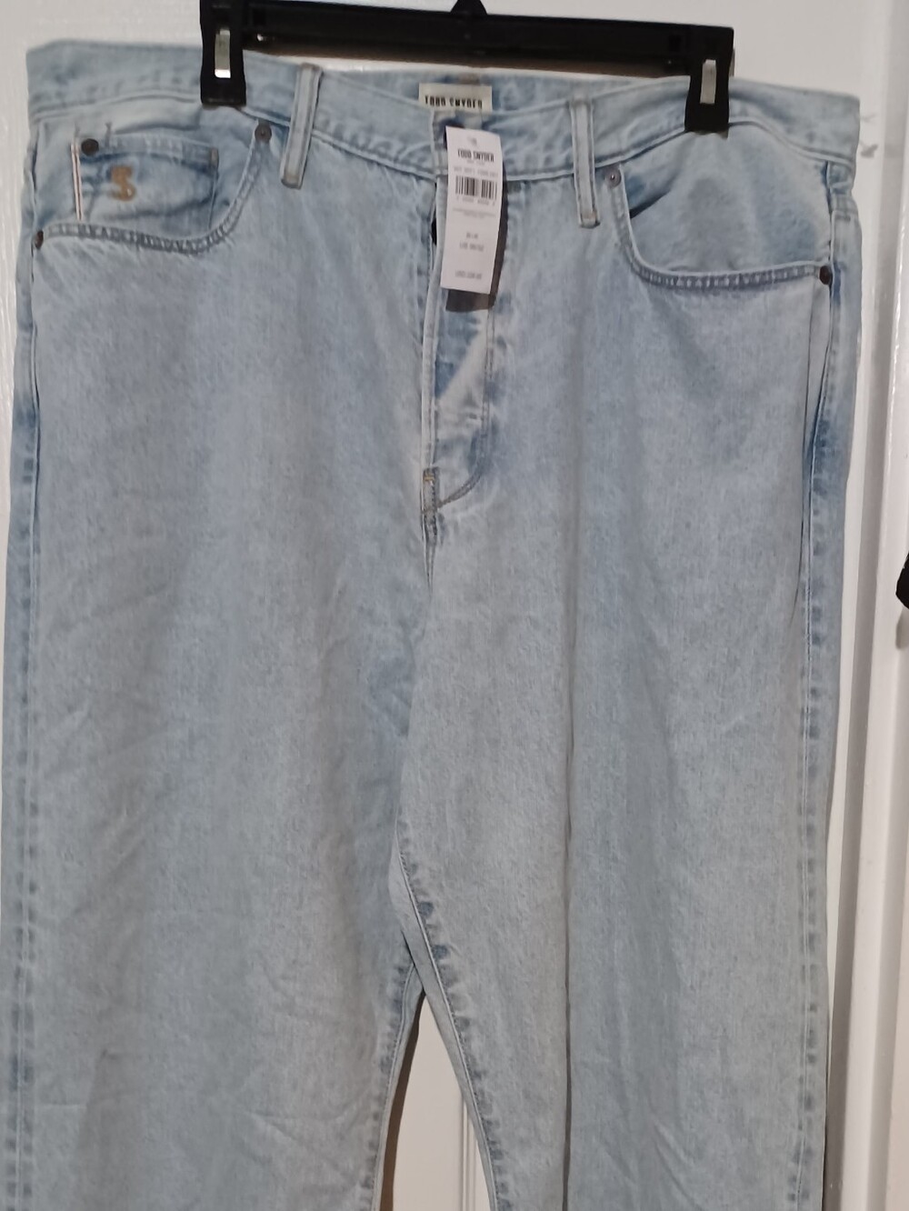 Todd Snyder Light Blue Straight Jeans